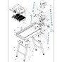 Frame Assembly for TS 350 E