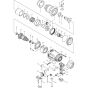 Makita TW1000 Main Assembly