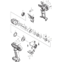 Makita TW140DZ Main Assembly