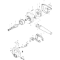 Main Assembly 110V Makita UB1101/1