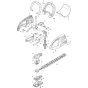 Makita UH4570/2 Assembly
