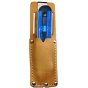 Knife Holster Sturdy Leather with Metal Belt Clip fits most Utility Knives