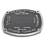 Stothert & Pitt V28W Edge Roller Instruction Plate