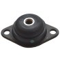 Rubber Flanged Mount M10 Oval 21mm Tall - Anti-Vibration Mount