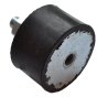 Rubber Vibration Mount Male/Female 50x30mm M10 Thread