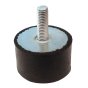 Rubber Foot 50 x 30mm x M10 Stud Fits JCB Beaverpack - Replaces: 929/14905