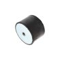Rubber Mount Female/Female 75x50mm M12 Thread