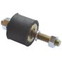 Rubber Vibration Mount Male/Male 30x25mm M8 Thread