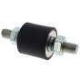 Rubber Vibration Mount Male/Male 25x20mm M8 Thread