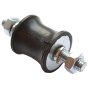 Rubber Mount Male/Male 38x37.5mm M10 Thread
