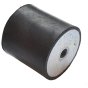 Rubber Mount Female/Female 50x50mm M12 Thread