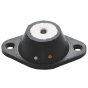 Rubber Flanged Mount M8 Oval 36mm Tall - Anti-Vibration Mount