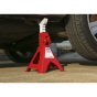 Axle Stands (Pair) 3tonne Capacity per Stand Ratchet Type Sealey Part No. VS2003
