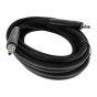 10m 1w 1/4 Black V-Tuf Hose - K5 'KARCHER Style' Ends & Cuffs - V-TUF Pressure Washer Parts - VTK11410K5K5YK