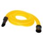 Yellow 32mm Vacuum Hose (3m) for V-TUF MIGHTY, MIDI Vacuum Cleaner - VTVS7023