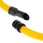 Yellow 32mm Vacuum Hose (3m) for V-TUF MIGHTY, MIDI Vacuum Cleaner - VTVS7023