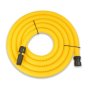 Hose - 5m 32mm Yellow & Universal Power Tool Adaptor (WITH Air Flow Control) - For Mighty, New Midi, New Maxi 50, New Maxi 80 - Vtvs7024 - V-TUF Pressure Washer Parts - VTVS7024