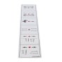 Stickers Control Distributor for Kubota Machines - OEM No. W21CS H0800