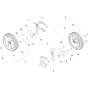 Rear Wheels Assembly for W53SEK
