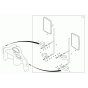 Mirror Assembly for Wacker 1601