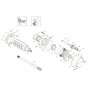 Axle Case & Wheel Hub Assembly