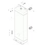 Oil Cooler Assembly for Wacker