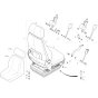 Seat Assembly for Wacker 75Z3
