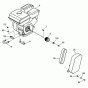 Drive Assembly for Wacker BFS 12