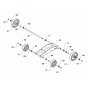 Wheel Assembly for Wacker BFS 130