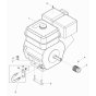 Engine Assembly for Wacker BFS 914