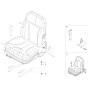 Seat Assembly for Wacker DT23
