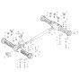 Axle Assembly for Wacker DV100