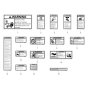 Wacker DV45 Dumper Decals
