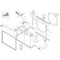 Combi-Cooler for Wacker DW40-2