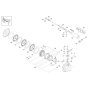 Brake Assembly for Wacker DW60-2