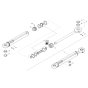 Steering Cylinder for Wacker DW90-3