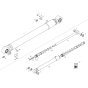 Dipper Arm Cylinder Assembly