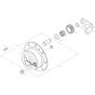 Gearbox Assembly for Wacker TH522