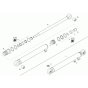 Dipper Arm Cylinder Assembly
