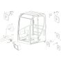 Mirror Assembly for Wacker 6503