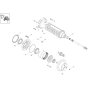 Axle Case & Wheel Hub Assembly