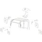 Mirror Assembly for Wacker 9503