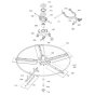Blade Mechanism for Wacker CRT 48-34