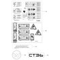 Decals for Wacker CT36-X Trowel