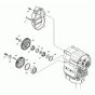 Gearbox Assembly for Wacker