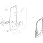 Door Assembly for Wacker ET65
