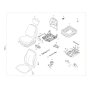 Seat Assembly for Wacker TH412