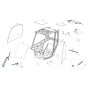 Cabin Frame for Wacker TH522