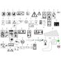 Wacker TH730 Decals