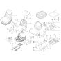 Seat Assembly for Wacker TH735